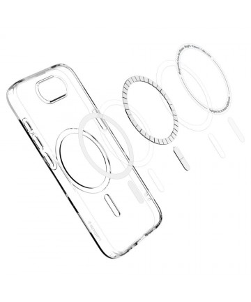 Spigen Liquid Crystal Mag MagSafe Case for iPhone 16e / 17e - Transparent