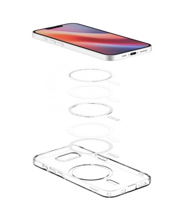 Spigen Liquid Crystal Mag MagSafe Case for iPhone 16e / 17e - Transparent