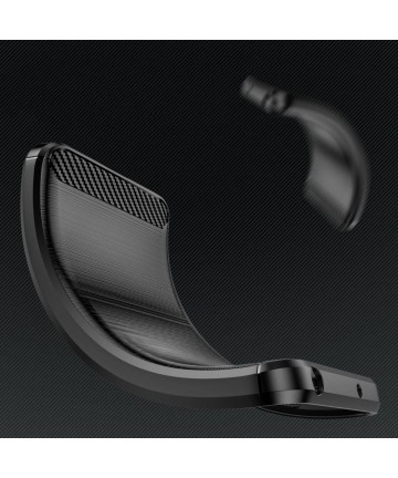 Tech-Protect TPUCarbon Case for Motorola Moto G05 / E15 - Black
