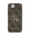 Guess 4G Big Logo Case for iPhone 16e - Brown