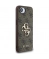 Guess 4G Big Logo Case for iPhone 16e - Brown