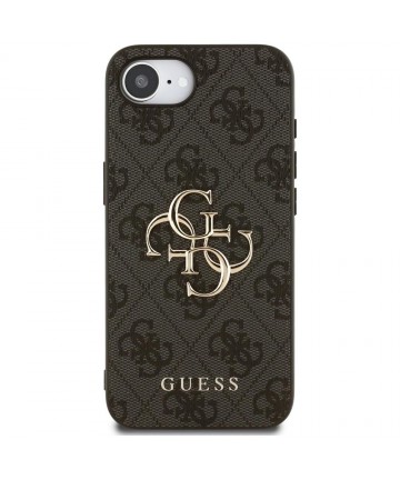 Guess 4G Big Logo Case for iPhone 16e - Black
