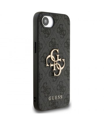 Guess 4G Big Logo Case for iPhone 16e - Black
