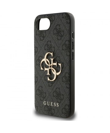Guess 4G Big Logo Case for iPhone 16e - Black