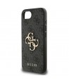 Guess 4G Big Logo Case for iPhone 16e - Black