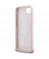 Karl Lagerfeld Silicone Karl&Choupette Heads MagSafe iPhone 16e Case - Pink