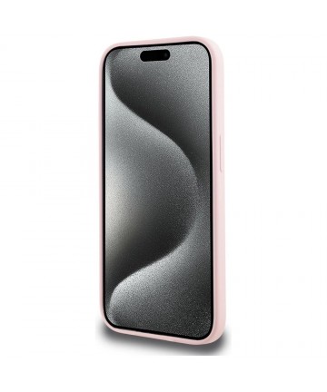 Karl Lagerfeld Silicone Karl&Choupette MagSafe Case for iPhone 14 Pro Max - Pink