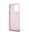 Karl Lagerfeld Silicone Karl&Choupette MagSafe iPhone 14 Pro Case - Pink