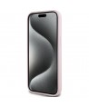 Karl Lagerfeld Silicone Karl&Choupette MagSafe iPhone 15 Case - Pink
