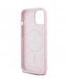 Karl Lagerfeld Silicone Karl&Choupette MagSafe iPhone 15 Case - Pink