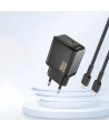 Dudao A26 PD20W GaN USB-C Charger - Black