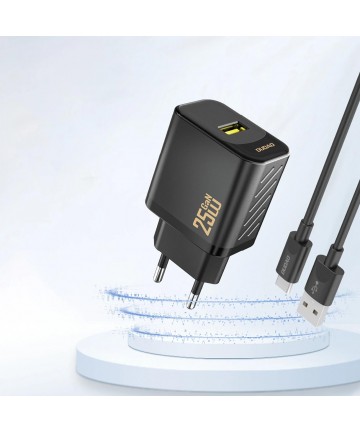 Dudao A27S 25W GaN USB-A Charger - White