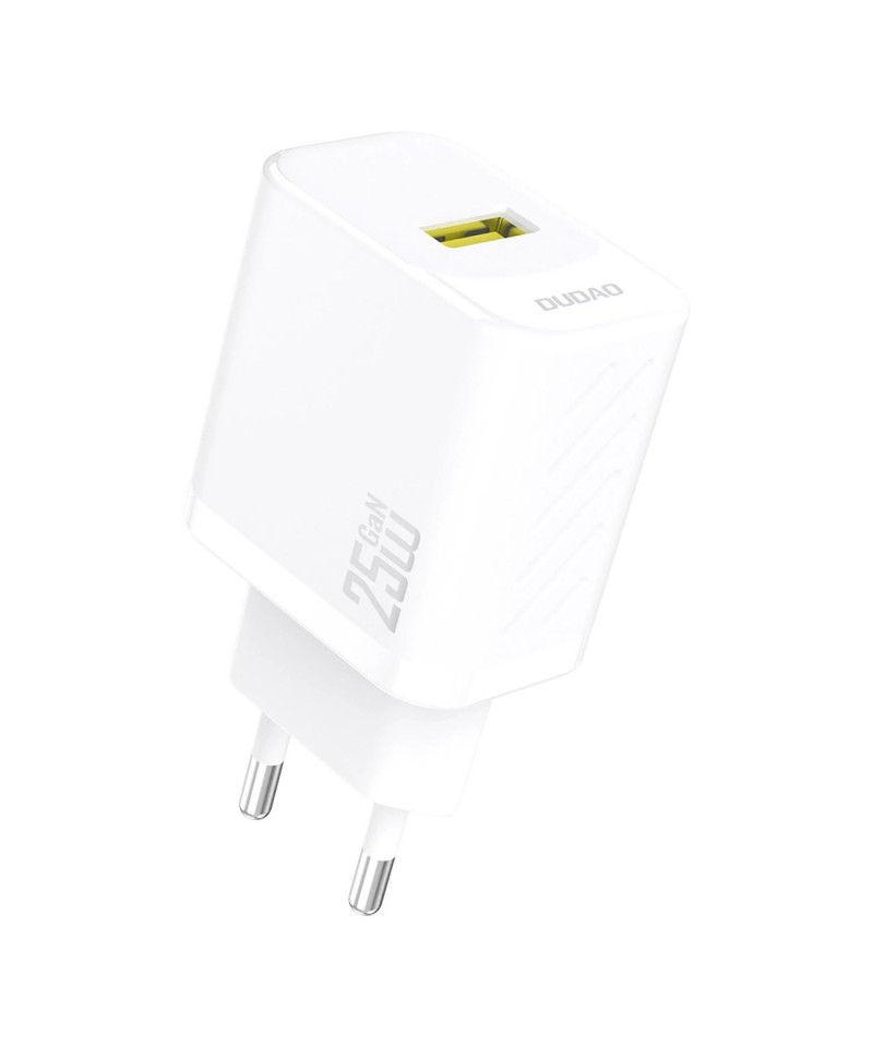 Dudao A27S 25W GaN USB-A Charger - Black