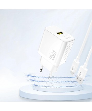 Dudao A27S 25W GaN USB-A Charger - Black