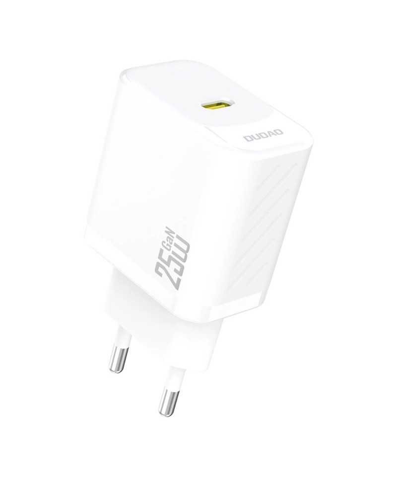 Dudao A27 25W GaN USB-C Wall Charger - White