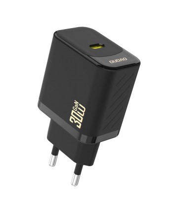 Dudao A27P 30W PD GaN USB-C Wall Charger - Black