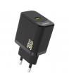 Dudao A27P 30W PD GaN USB-C Wall Charger - Black