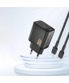 Dudao A27P 30W PD GaN USB-C Wall Charger - Black