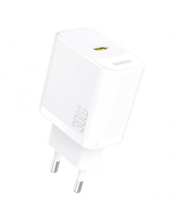 Dudao A27P 30W PD GaN USB-C Wall Charger - White