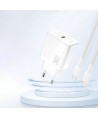 Dudao A27P 30W PD GaN USB-C Wall Charger - White