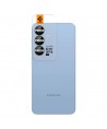 Spigen Optik Pro GLAS.TR EZ FIT 2-pack Camera Cover for Samsung Galaxy S25 - Black