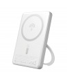 Dudao K28S 20W PD 5000mAh Powerbank with MagSafe and Stand - Silver