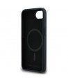 Karl Lagerfeld Liquid Silicone Karl & Choupette Heads Case with MagSafe for iPhone 16e - Black