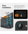 Spigen Optik Pro GLAS.TR "Ez Fit" Camera Cover 2-pack for iPhone 16e / 17e - Black