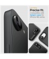 Spigen Optik Pro GLAS.TR "Ez Fit" Camera Cover 2-pack for iPhone 16e / 17e - Black