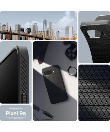 Spigen Liquid Air Case for Google Pixel 9A - Matte Black