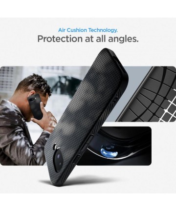 Spigen Liquid Air Case for Google Pixel 9A - Matte Black