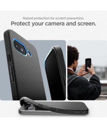 Spigen Liquid Air Case for Google Pixel 9A - Matte Black
