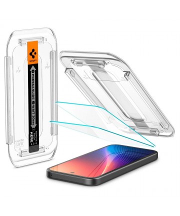 Spigen Glas.TR "Ez Fit" Tempered Glass 2-pack for Google Pixel 9A - Clear
