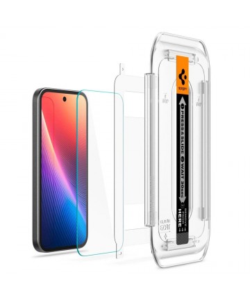 Spigen Glas.TR "Ez Fit" Tempered Glass 2-pack for Google Pixel 9A - Clear