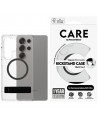 CARE by PanzerGlass Feature Black Kickstand & QI Case for Samsung Galaxy S25 Ultra - Transparent