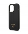 Guess GUHCP14LSLTGK iPhone 14 Pro 6.1" black/black hardcase Silicone Triangle