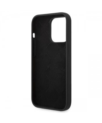 Guess GUHCP14LSLTGK iPhone 14 Pro 6.1" black/black hardcase Silicone Triangle