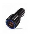 Wozinsky universal Car Charger 2x USB Quick Charge 3.0 QC3.0 3.1A black (WCC-02)