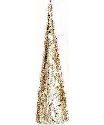Champagne Gold & White Sequin 20 Led Θερμό Λευκό IP20 18.5x50cm X1120118 Aca