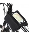 Wozinsky Bike Front Storage Bag Bicycle Frame Phone Case 6,5 inch max 1,5L black (5907769300530