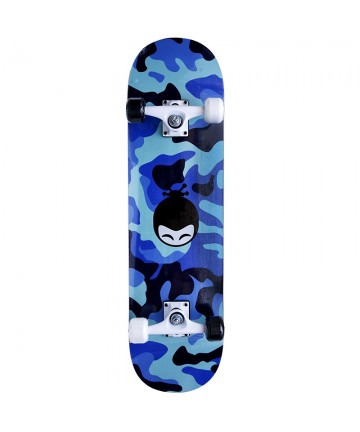 Skateboard Αθλοπαιδιά Νο4 CAMOUFLAGE BLUE