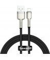 Baseus Cafule Metal Cable USB to Lightning 2.4A 1M Black