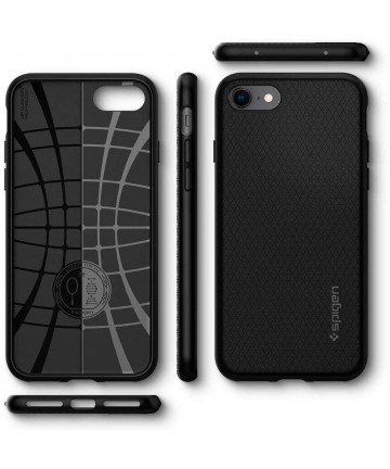 Spigen Liquid Air Case for iPhone 7 / 8 / SE 2020 / SE 2022 - Black
