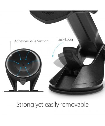 Spigen TS35 Car Cockpit Phone Holder - Black