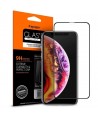 Spigen Glass FC Tempered Glass with Black Frame for iPhone X / XS / 11 Pro