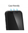 Spigen Glass FC Tempered Glass with Black Frame for iPhone X / XS / 11 Pro
