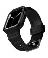 Spigen Rugged Armor Pro Case with Strap for Apple Watch 4 / 5 / 6 / 7 / 8 / SE (44/45 mm) - Black