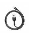 Baseus Cafule USB-A / Lightning 2.4A QC 3.0 cable 0.5 m - black-gray