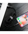 Baseus Cafule USB-A / Lightning 2.4A QC 3.0 cable 0.5 m - black-gray