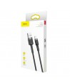 Baseus Cafule USB-A / Lightning 2.4A QC 3.0 cable 0.5 m - black-gray